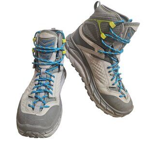 HOKA TOR ULTRA HI Luna Rock / Diva Blue Goretex Hiking Shoes Unisex SZ Men's 7.5